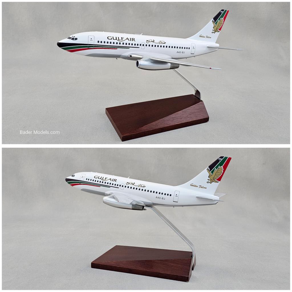 Gulf Air - B737-200 - (1:100)